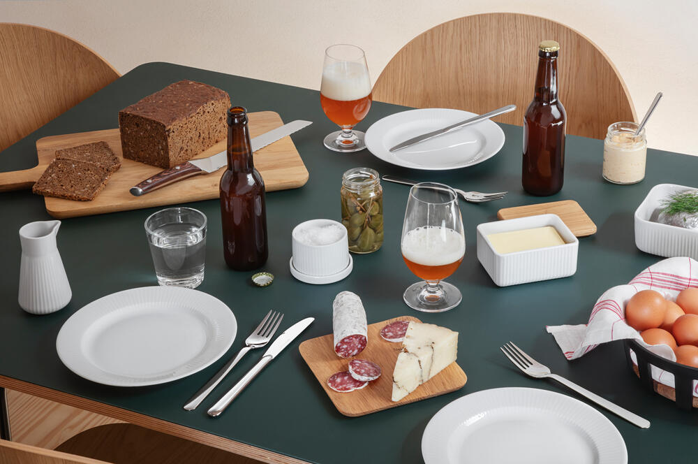 Nova smørboks m/egetræslåg