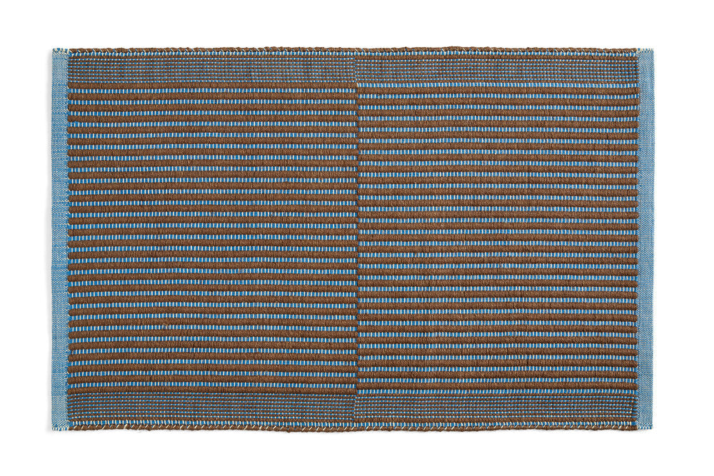 Tapis måtte, Chestnut and Blue - 60x95 cm.