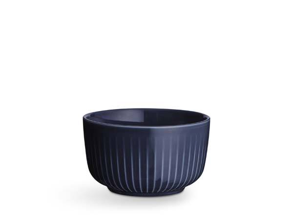 Kähler Hammershøi skål, indigo - Ø:13cm. - Bahne
