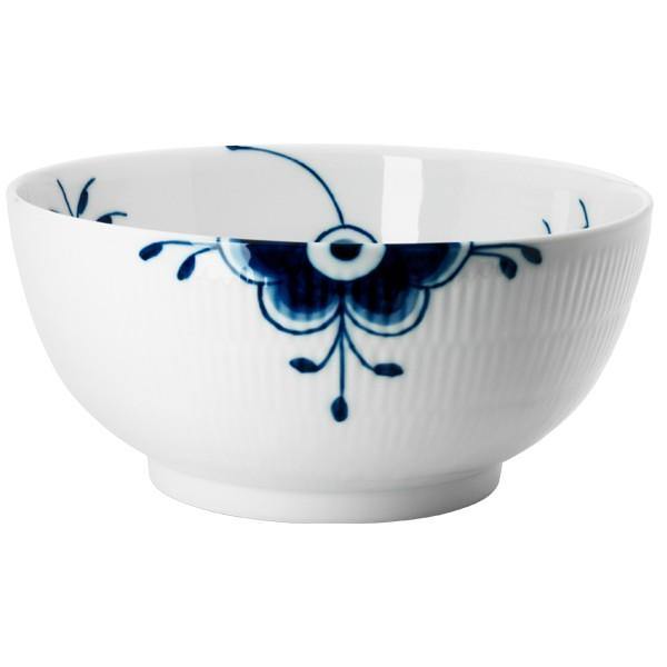 Royal Copenhagen Blå Mega riflet skål - 310 cl. - Bahne