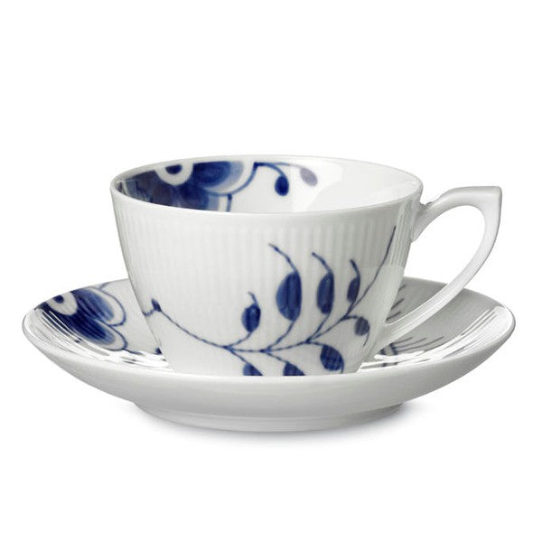 Royal Copenhagen Blå Mega riflet tekop - 28 cl. - Bahne