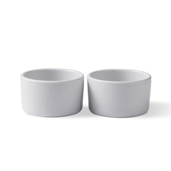 Royal Copenhagen Blå mega riflet souffle skåle - 2 stk - Bahne