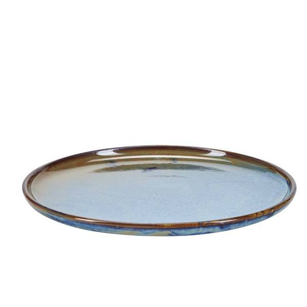 Bahne Interior Space tallerken, blå - D: 26 cm. - Bahne