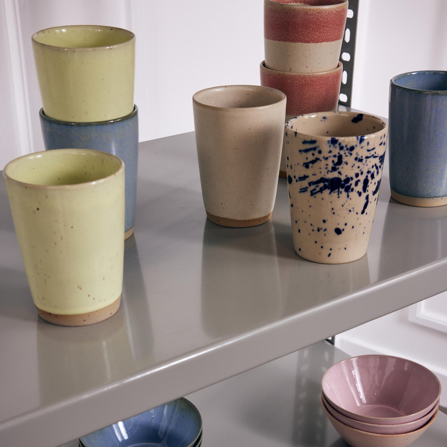 Tall Cup, Blue Splash - 30 cl