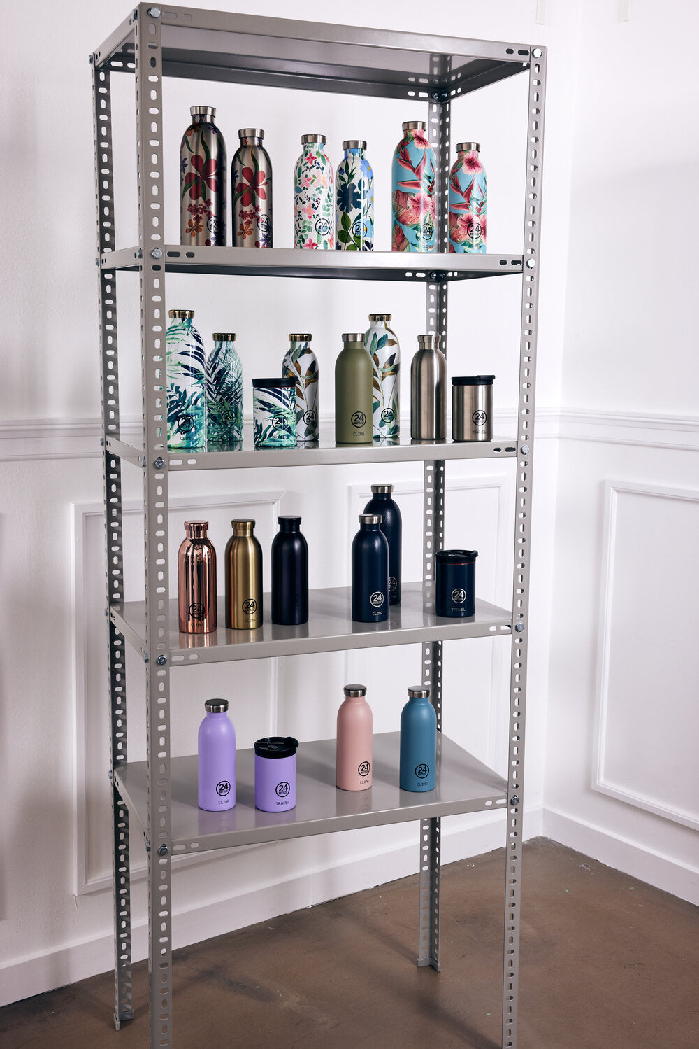 24Bottles Clima flaske, Dusty pink - 500 ml. - Bahne