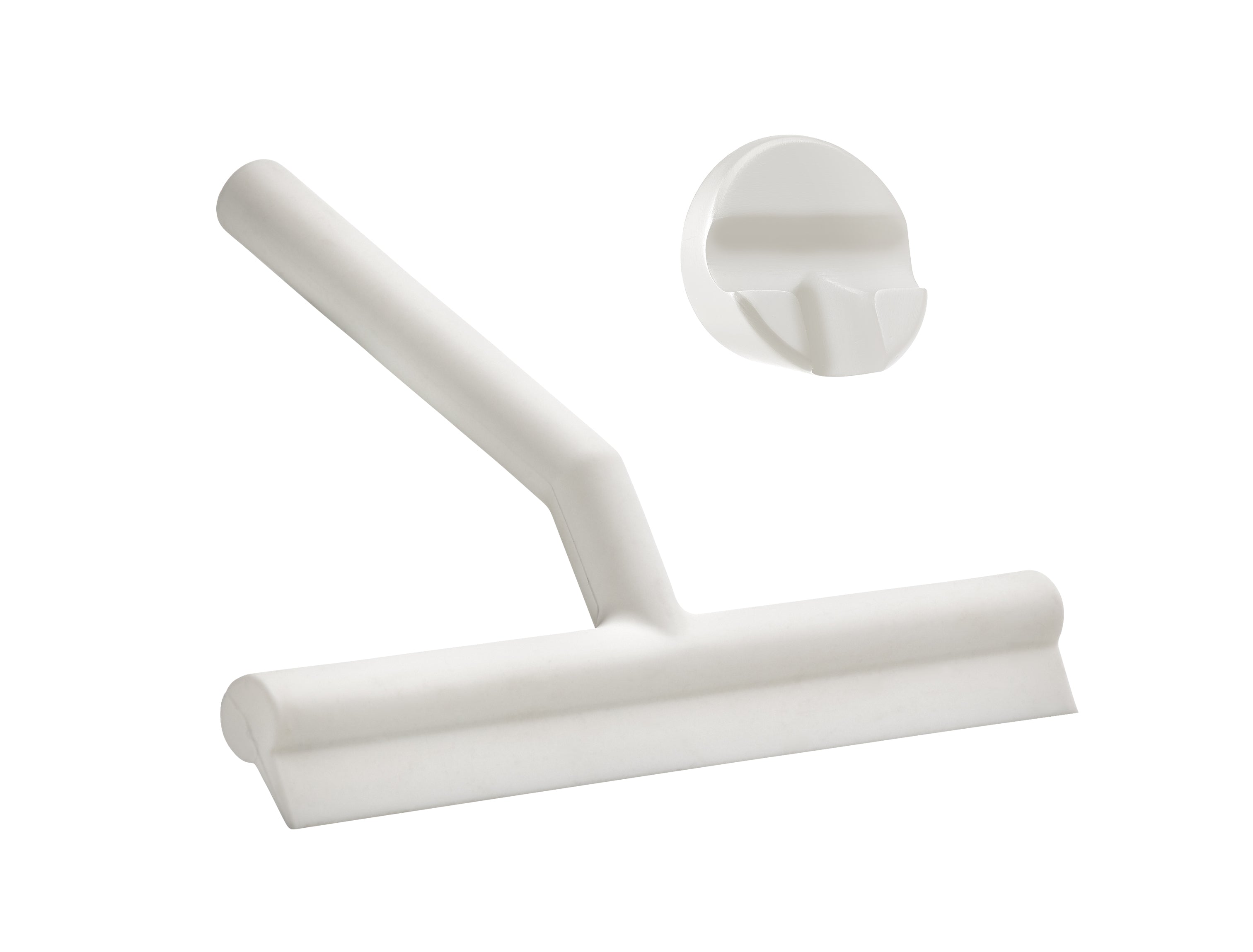 Zone skraber, hvid - 21x17 cm. - Bahne