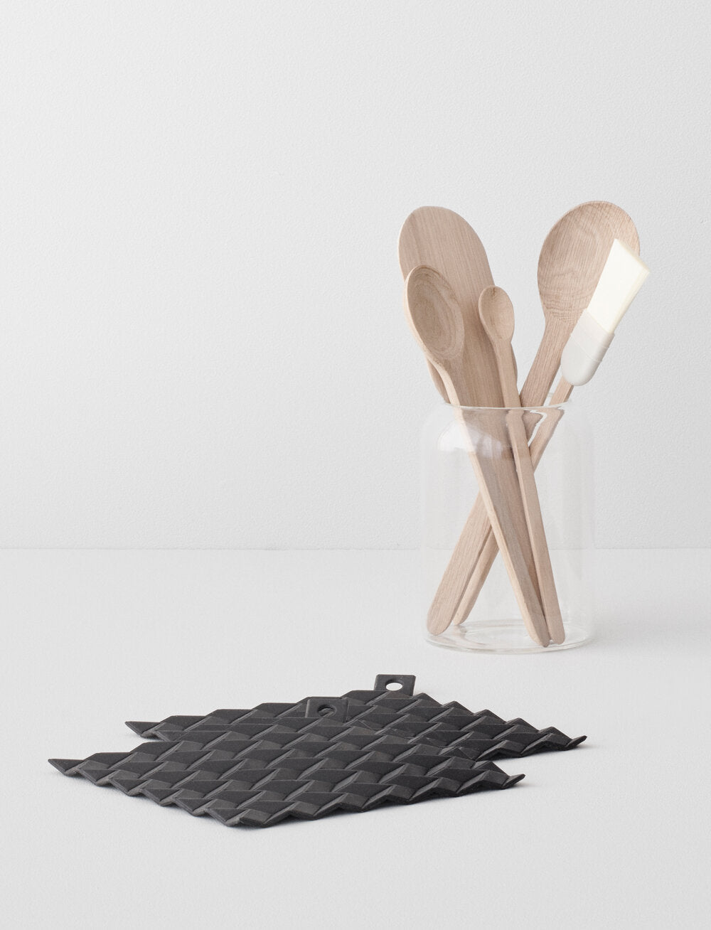 Hold-on grydelapper, grå - 2 stk.