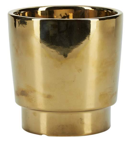 Miss Étoile Blomsterskjuler, guldfarvet - Ø: 13,5 cm. - Bahne