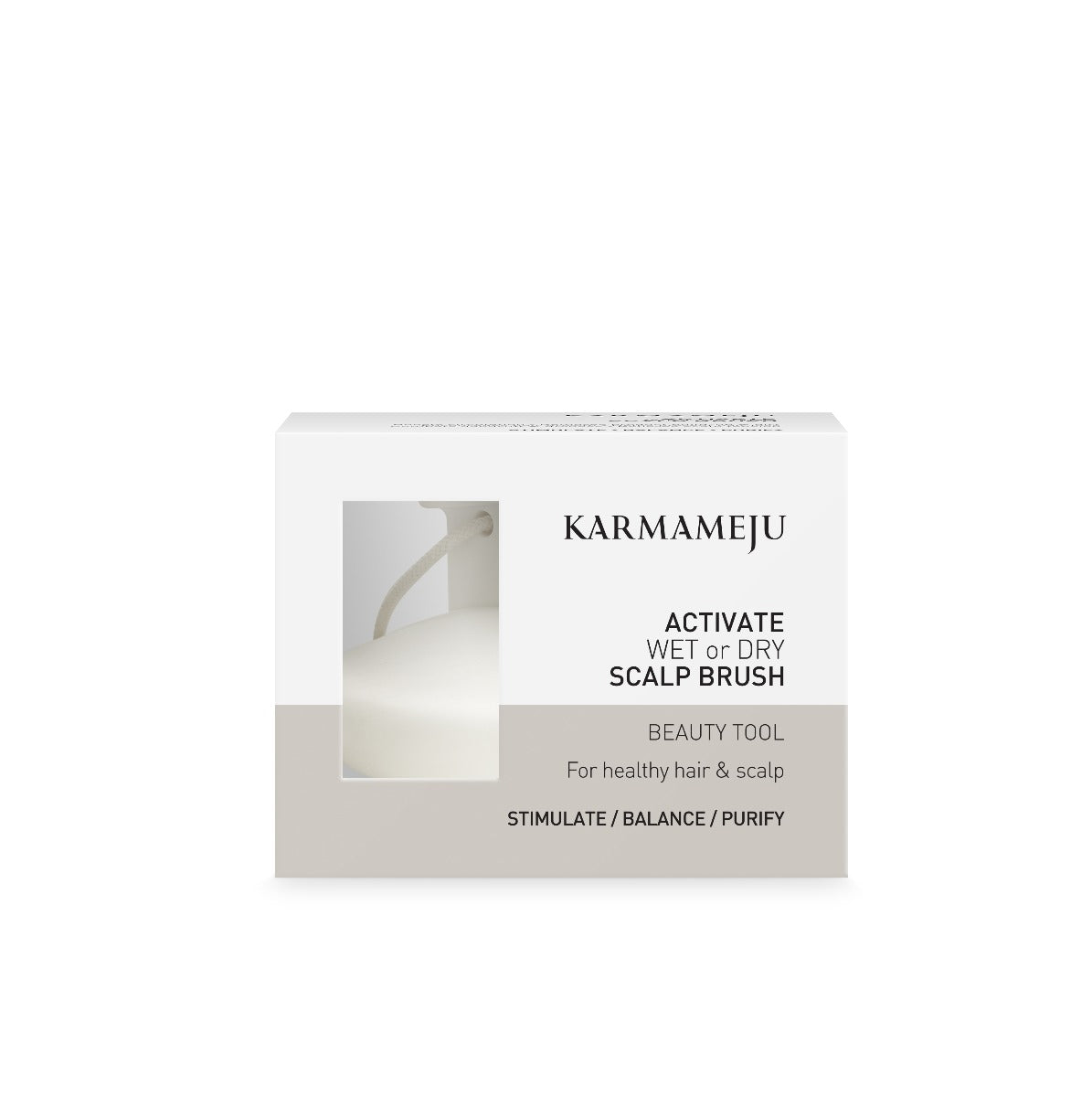Karmameju Activate hovedbundsbørste - Bahne
