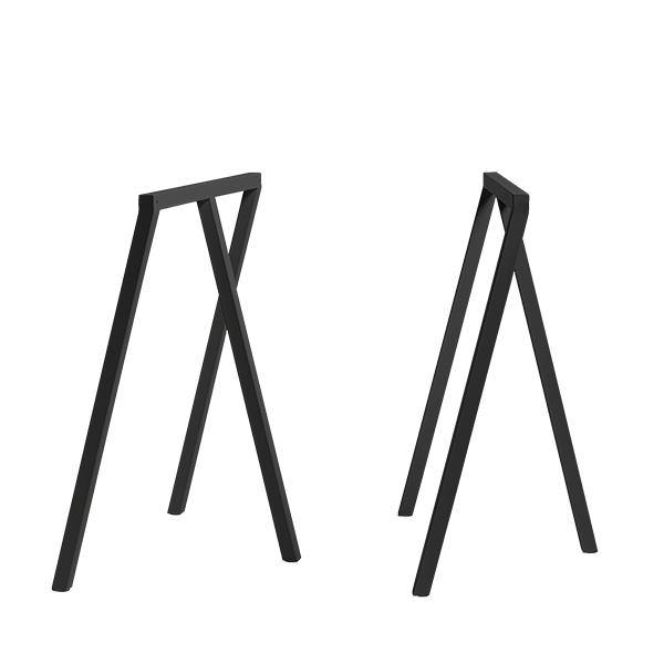 Indflydelsesrig uheldigvis ekskrementer Køb Loop Stand Frame bordben - sort fra HAY | Bahne.dk