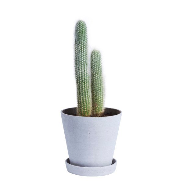 HAY Flowerpot urtepotteskjuler, XL - grå - Ø: 21,5 cm. - Bahne