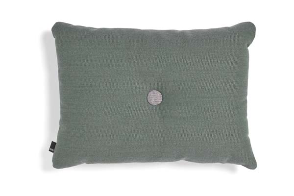 HAY Dot cushion st 1 dot Pude, Green - 60x45 cm - Bahne