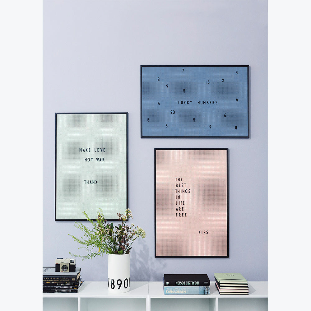 Design Letters Message board, grøn - A2 - Bahne