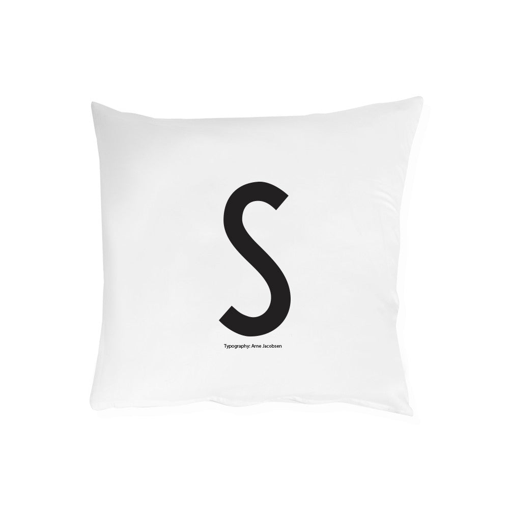 Design Letters pudebetræk m/ personligt bogstav - U - Bahne