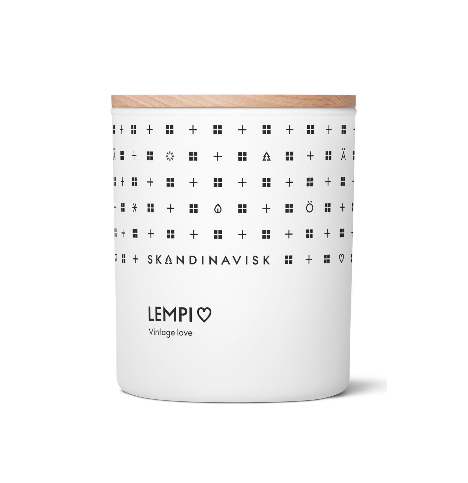 Lempi duftlys, 200g. - White
