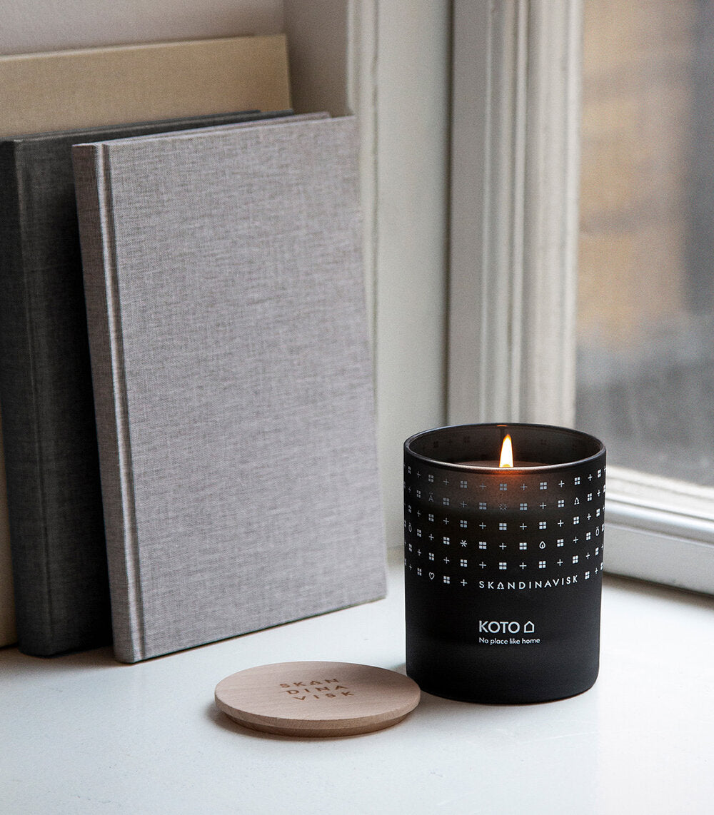 Koto duftlys, 200g. - Black