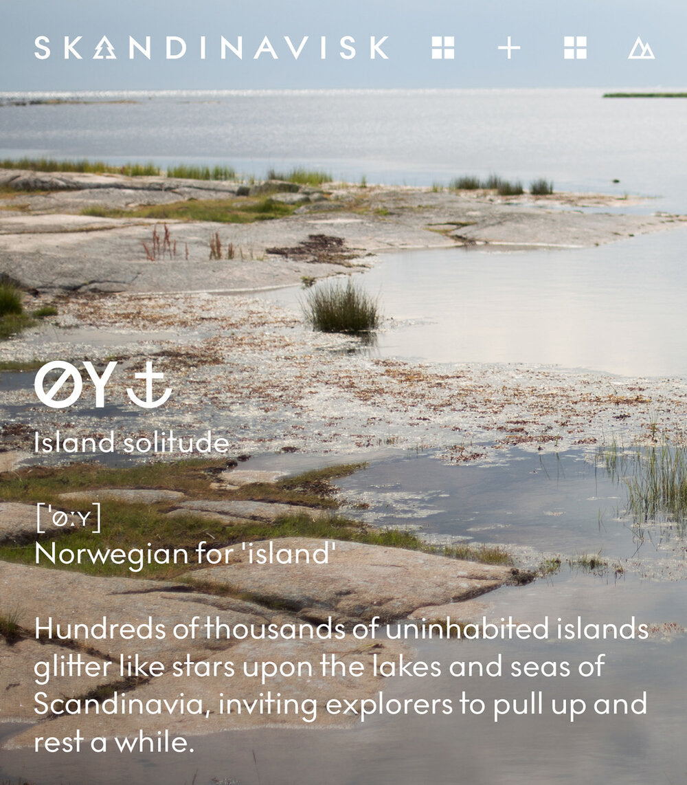 Øy duftlys, 65g. - Powder Blue