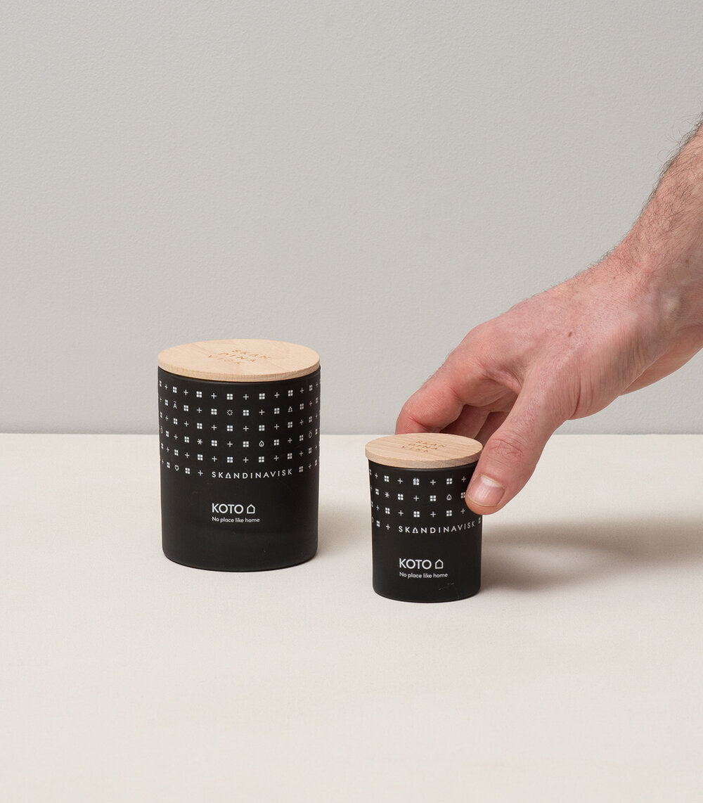 Koto duftlys, 65g. - Black