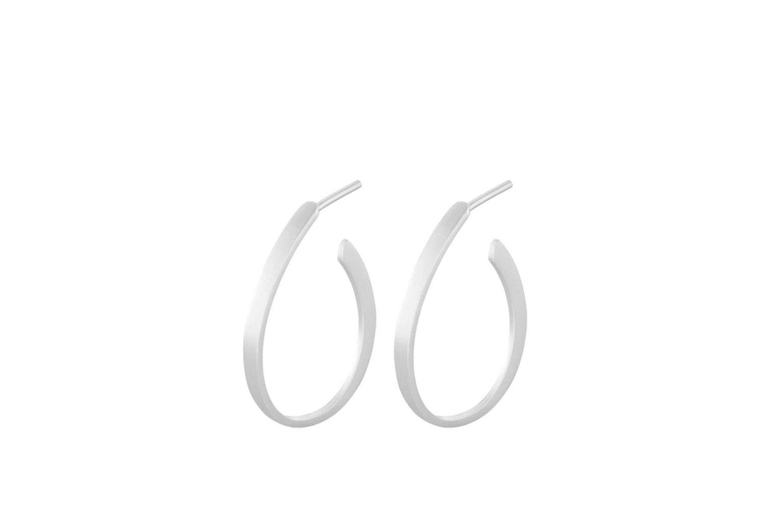 Pernille Corydon Berlin creoler øreringe - Sølv - Bahne