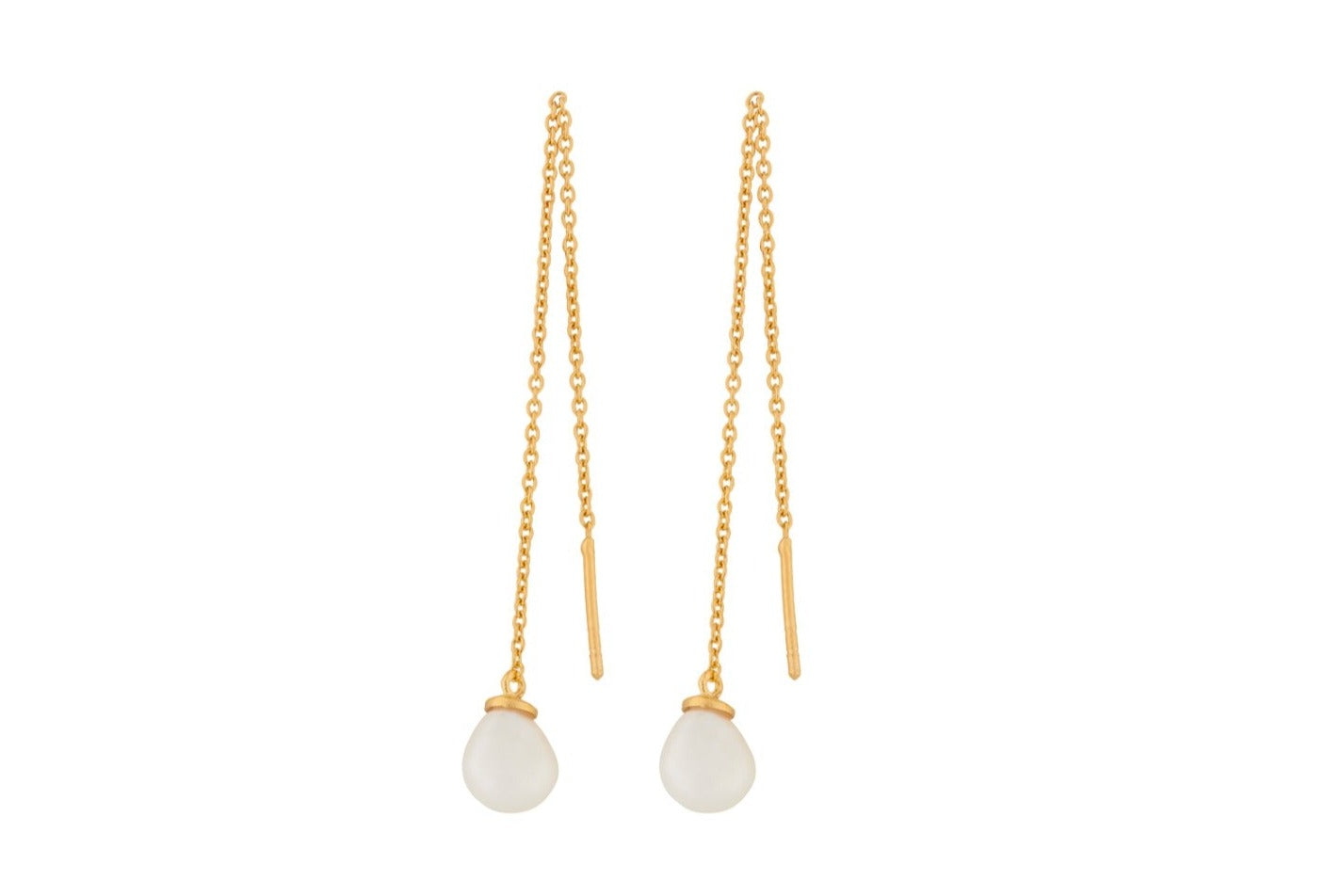 Pernille Corydon Lagoon øreringe - Guld - 10 cm. - Bahne