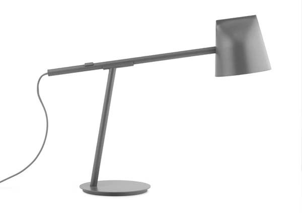 Normann Copenhagen Momento bordlampe, grå - H: 44 cm. - Bahne