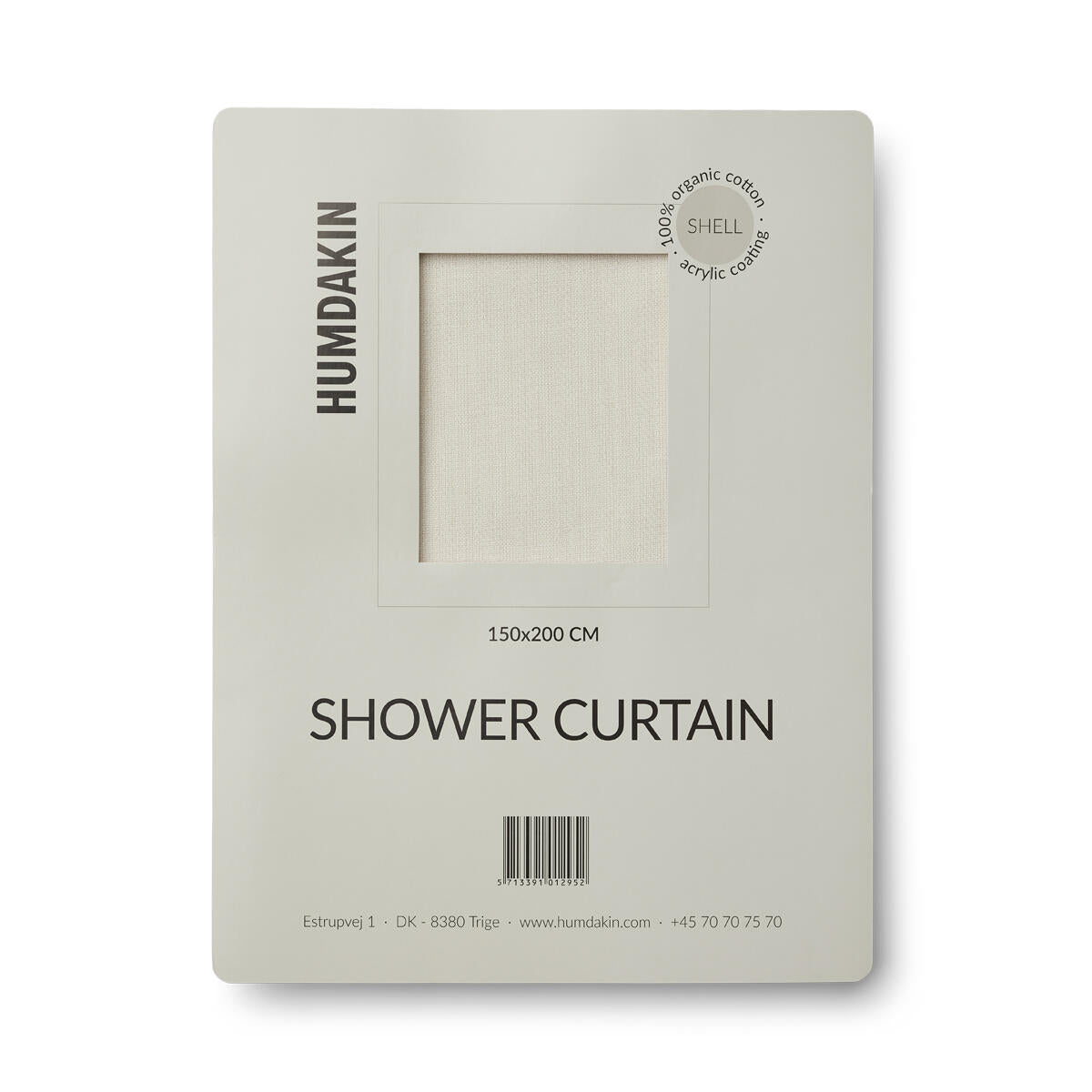 Humdakin Badeforhæng - Shell - Bahne
