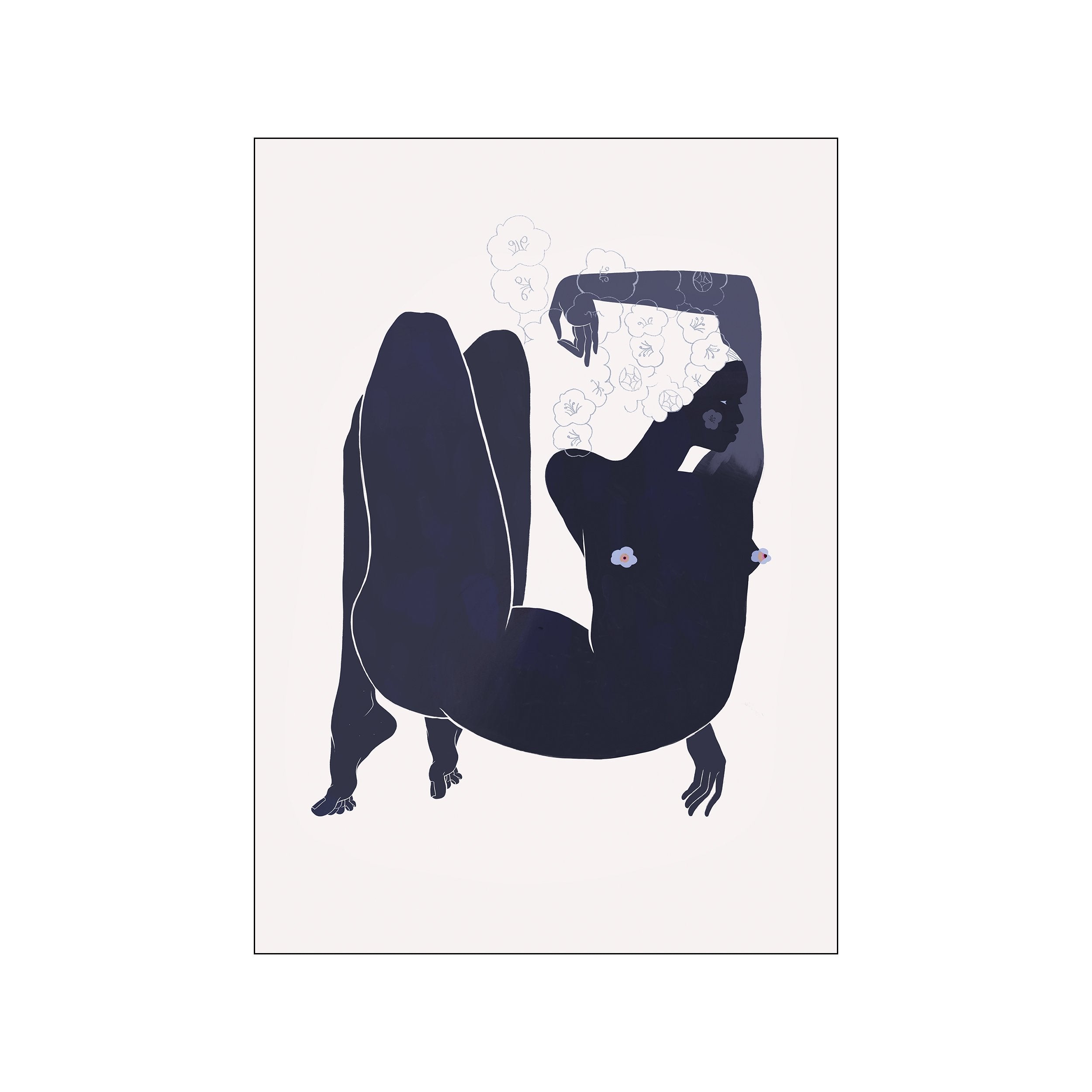 Poster & Frame Blume plakat - Bahne