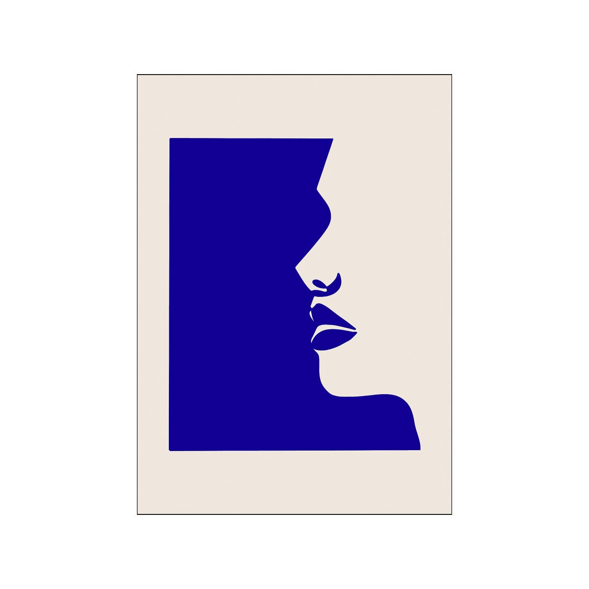 Poster & Frame Shatha Al Dafai plakat, The unseen - 30x40 cm. - Bahne