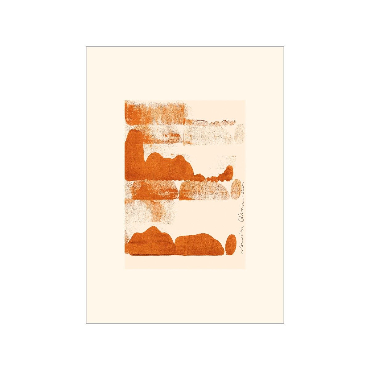 Poster & Frame TPC x LouLou Avenue plakat, Earth-02 - 30x40 cm. - Bahne