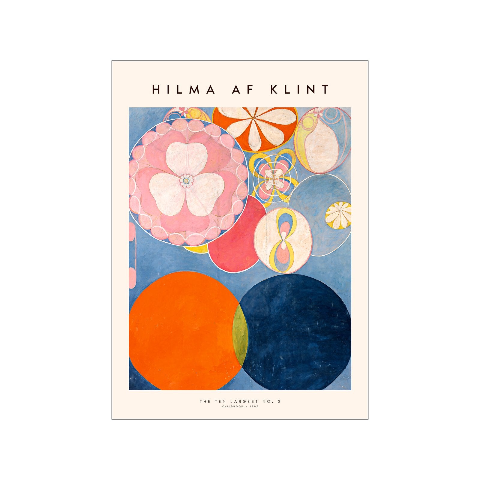 Hilma af Klint The Ten Largest no 02 plakat