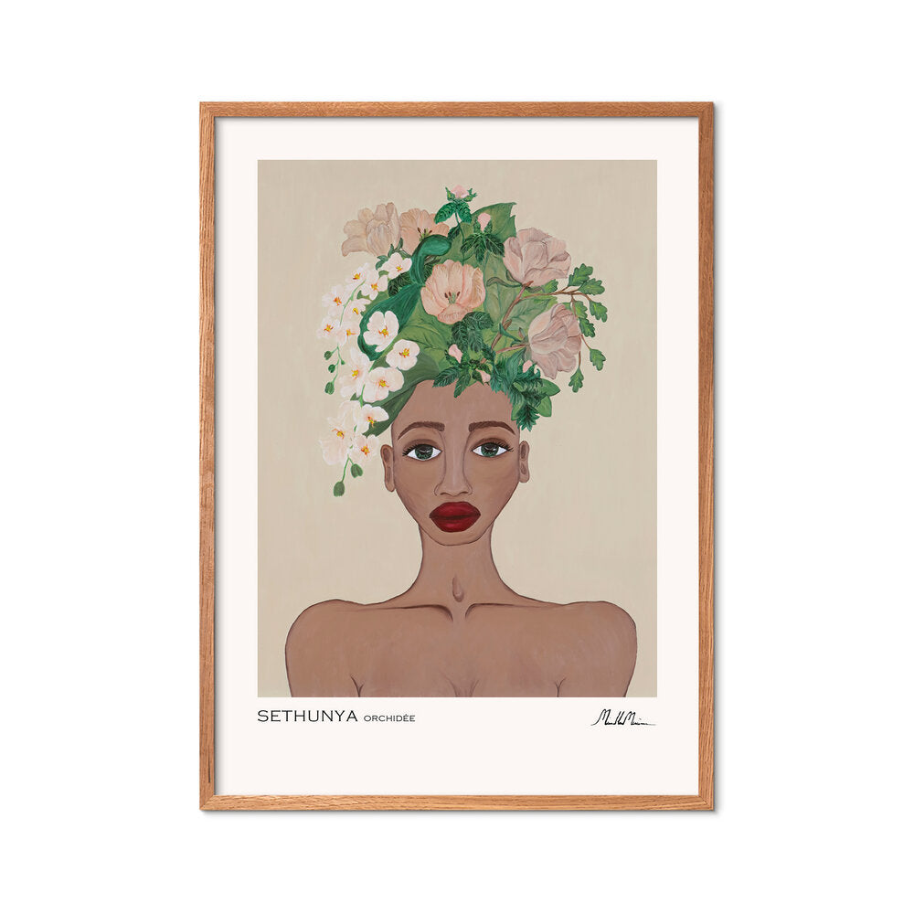 Morais Artworks Sethunya Orchidée plakat - mix