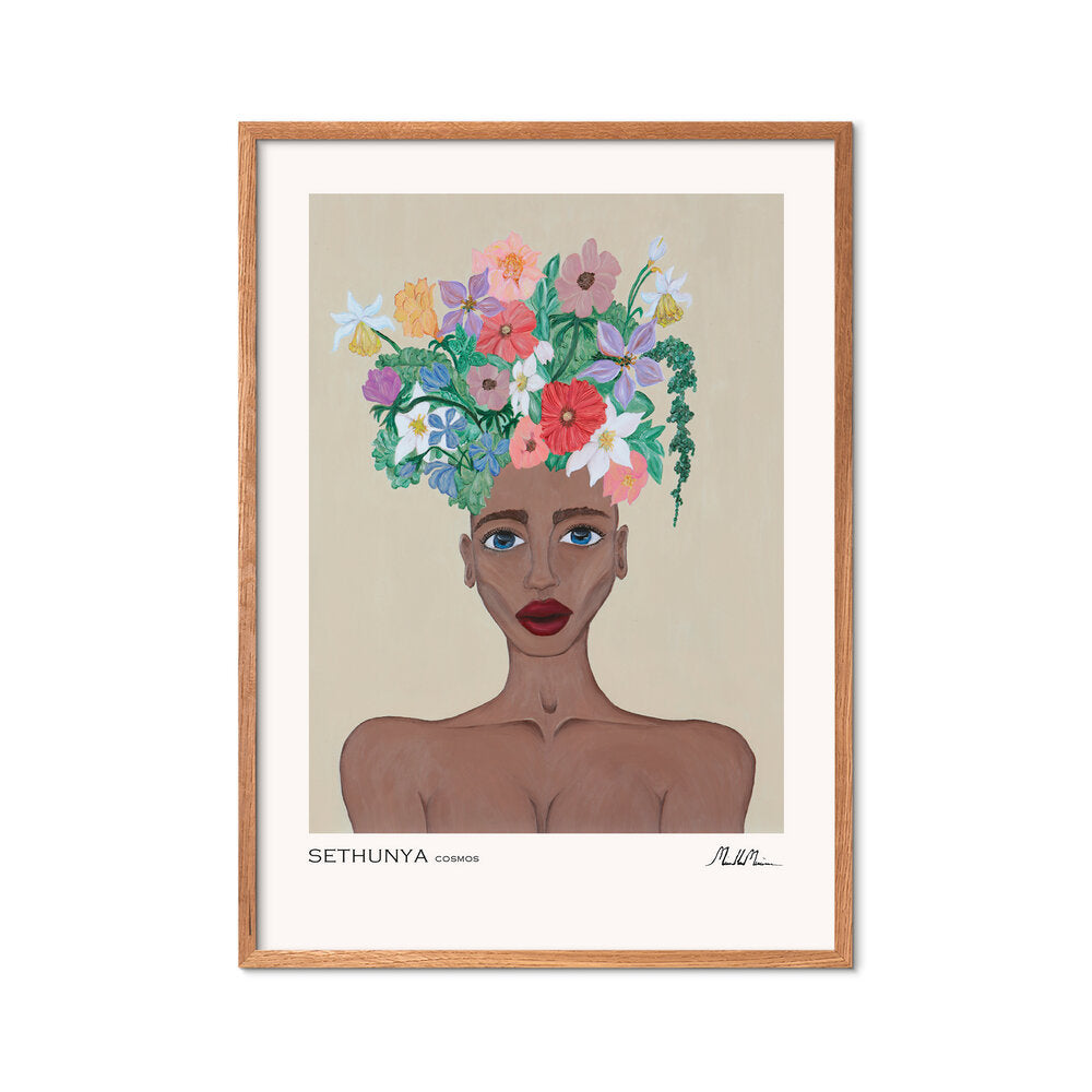 Morais Artworks Sethunya Cosmos plakat - mix