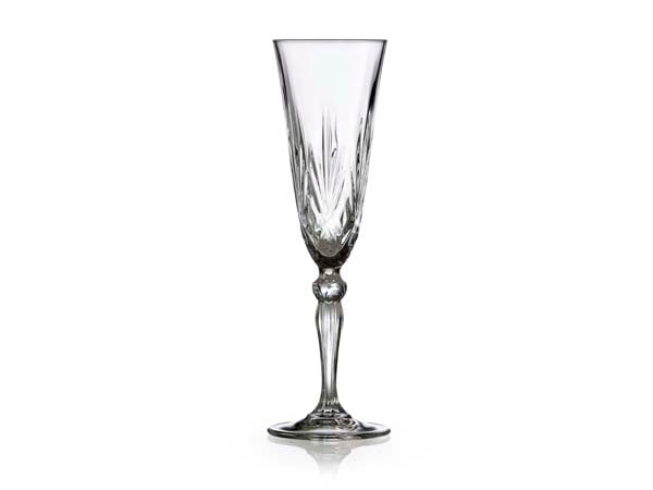 Lyngby Glas Melodia champagneglas 4 stk. - 16 cl - Bahne