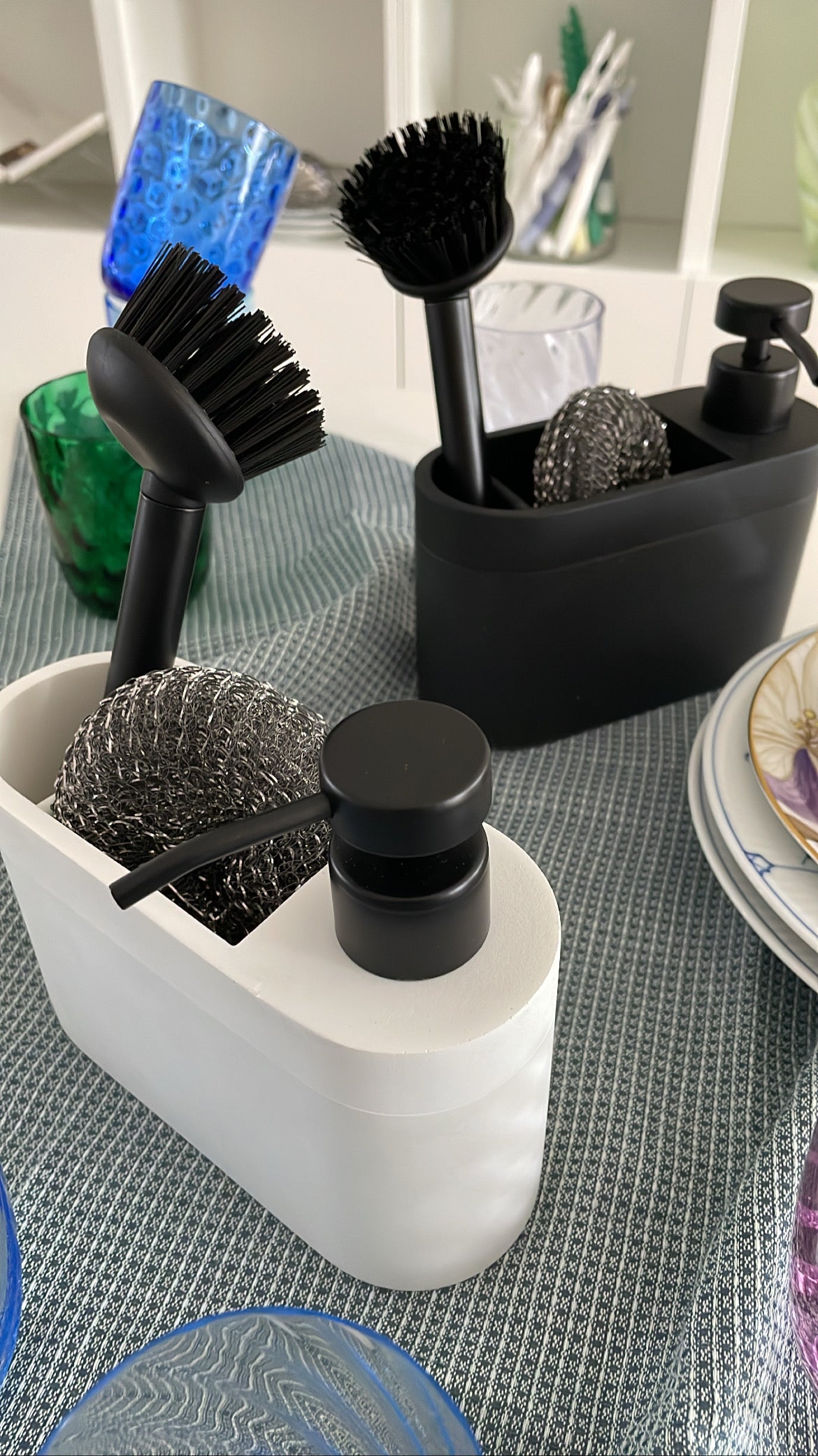 Opvaskesæt, 3i1 - hvid