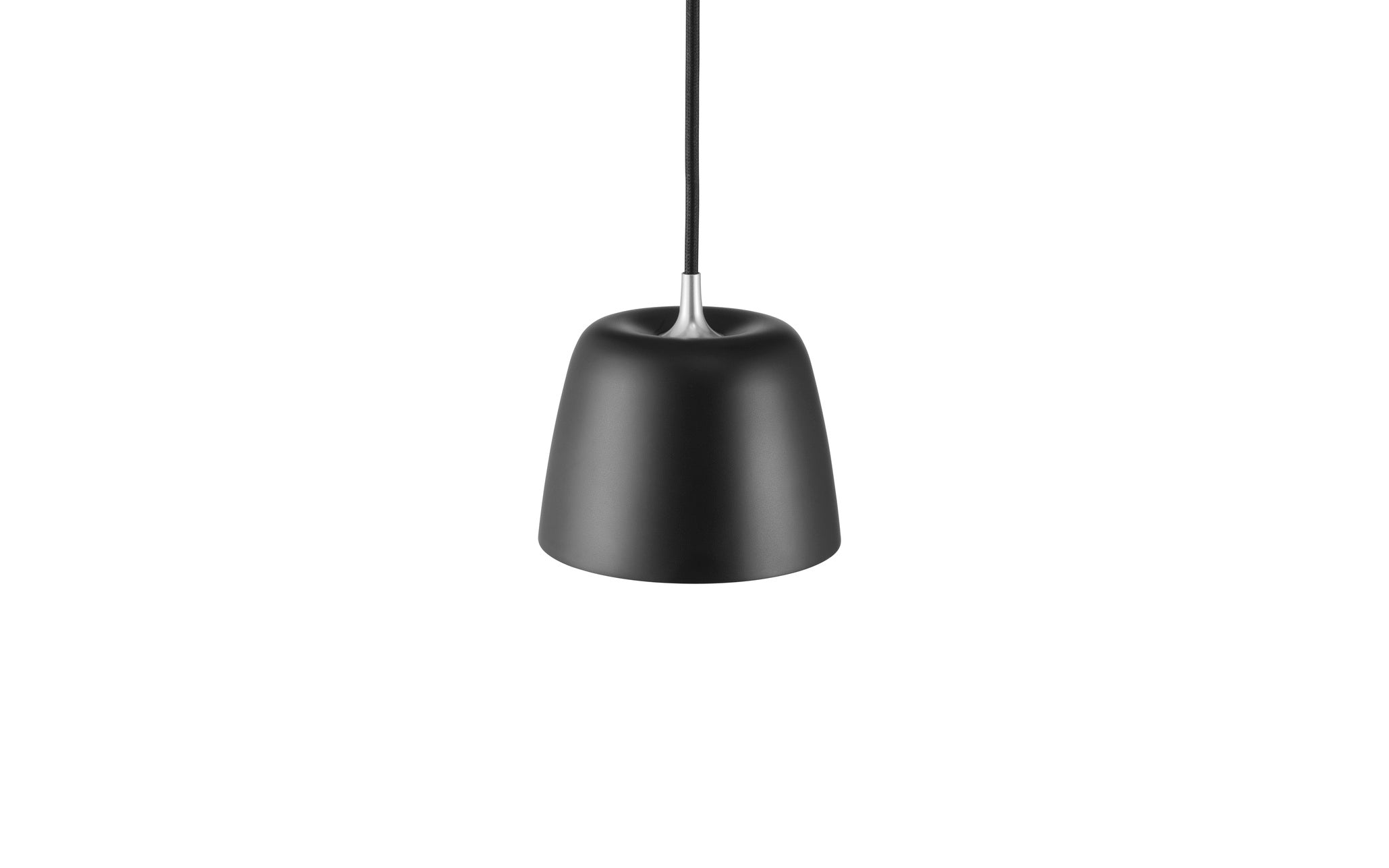 Tub lampe, sort - Ø13 cm.