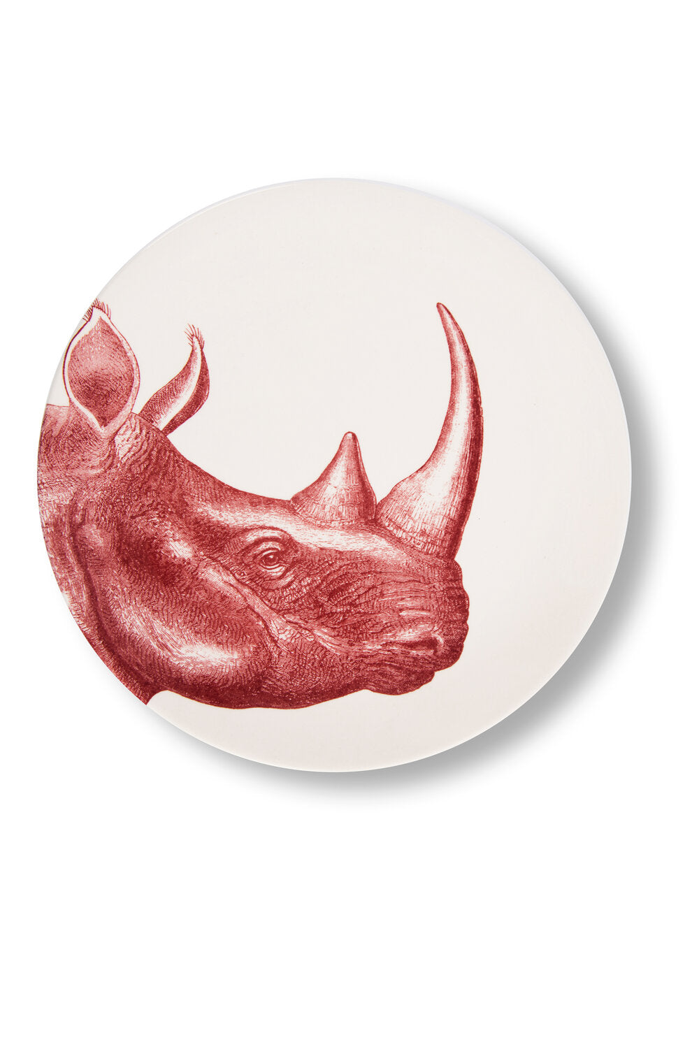 Faune & Flore middagstallerken, Rhino - Ø27 cm.
