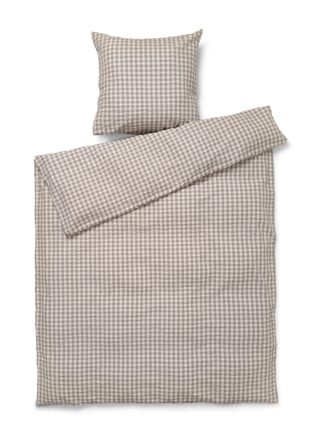 Bæk&Bølge sengetøj - grå/birk