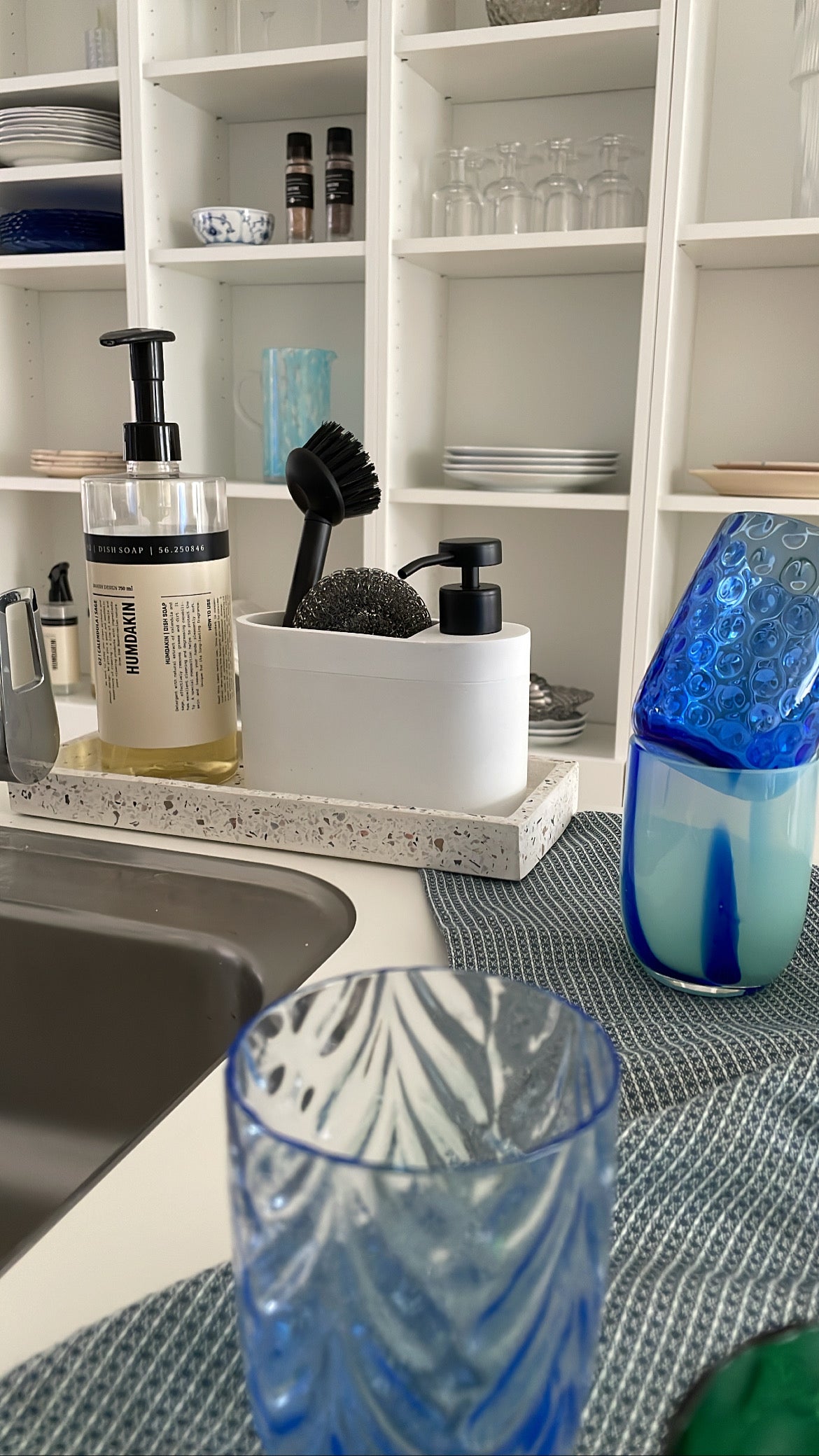 Opvaskesæt, 3i1 - hvid