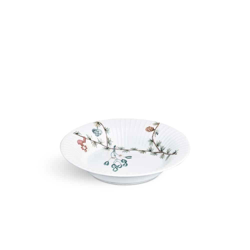 Kähler Hammershøi dyb juletallerken - Ø: 21 cm. - Bahne