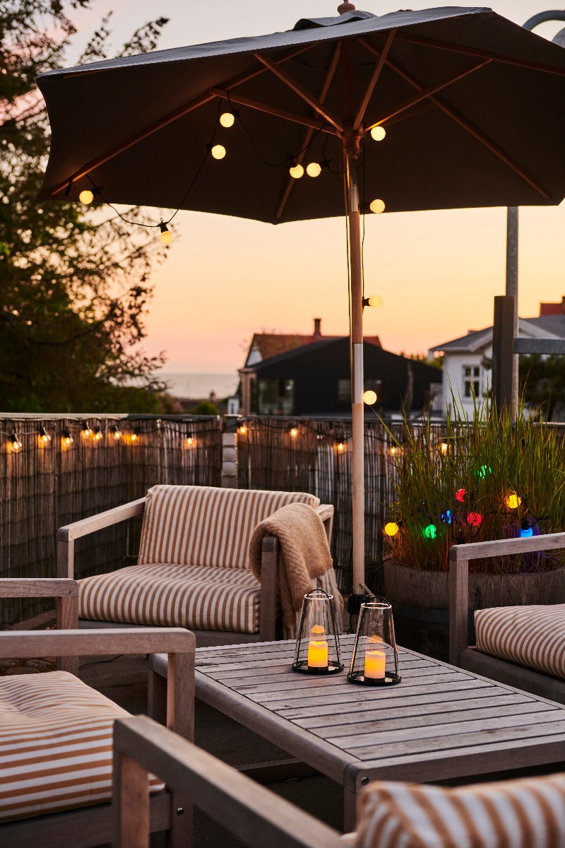 Lucas Startsæt, 10 pærer - klar/sort