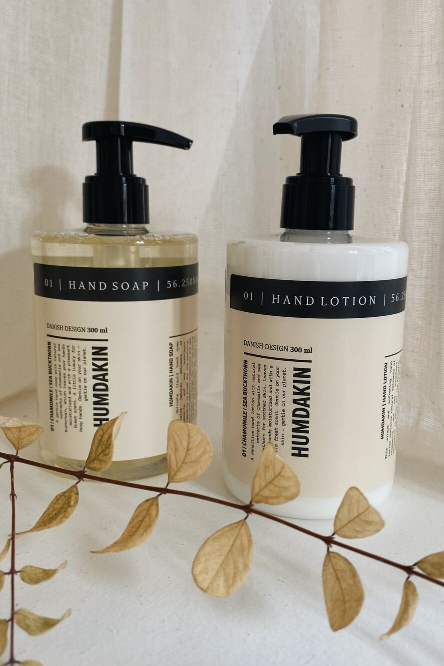 Håndsæbe & lotion, havtorn/kamille - 2 x 300 ml.