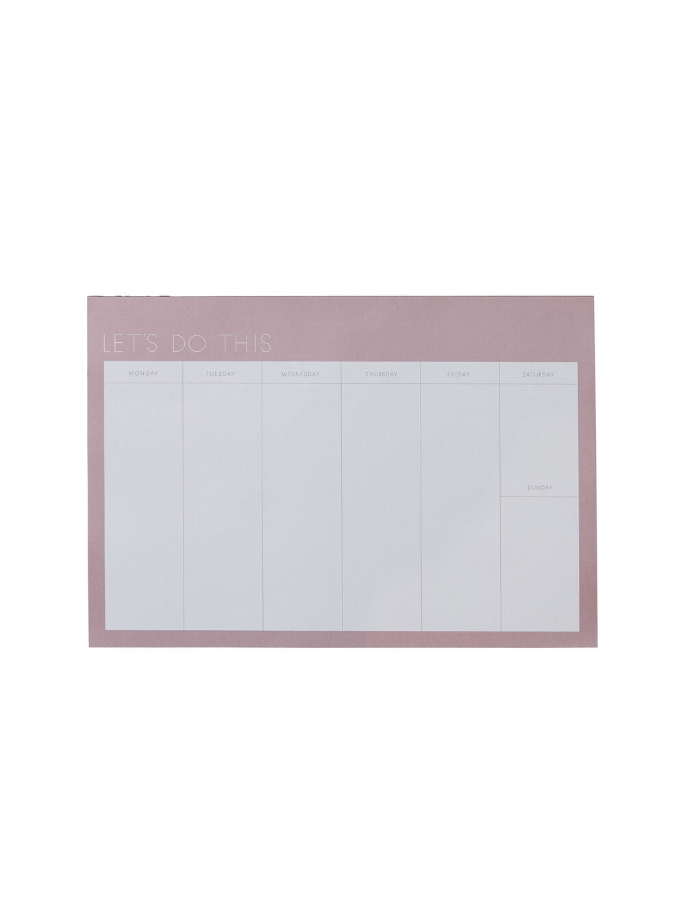 Weekly Planner - lavender