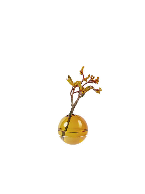 Flower Bubble vase, lav - Amber