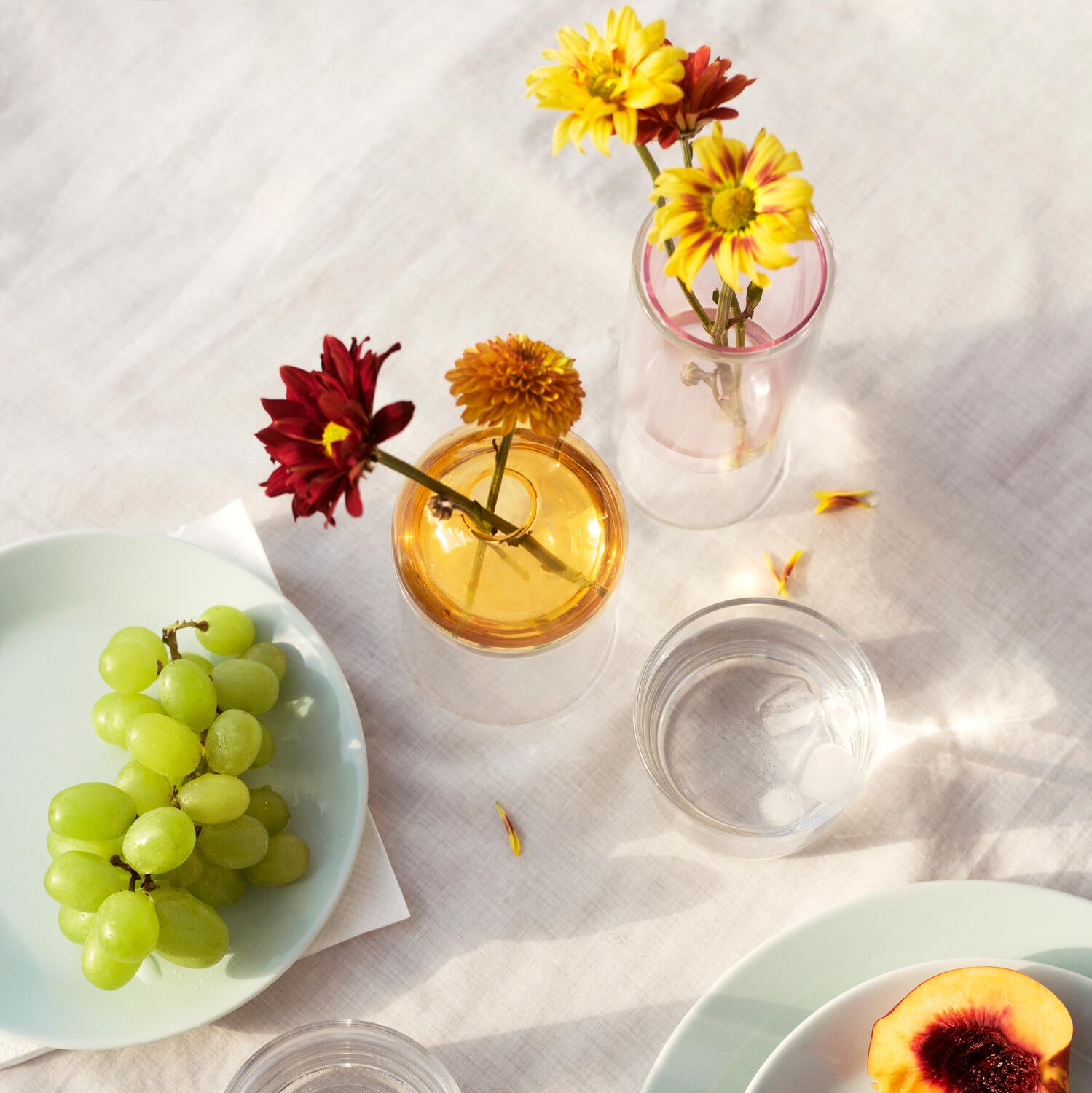 Flower Bubble vase, lav - Amber