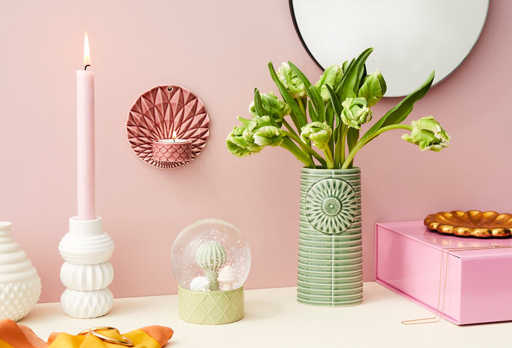 Pipanella Votive Scales væglysestage - Dusty Rose