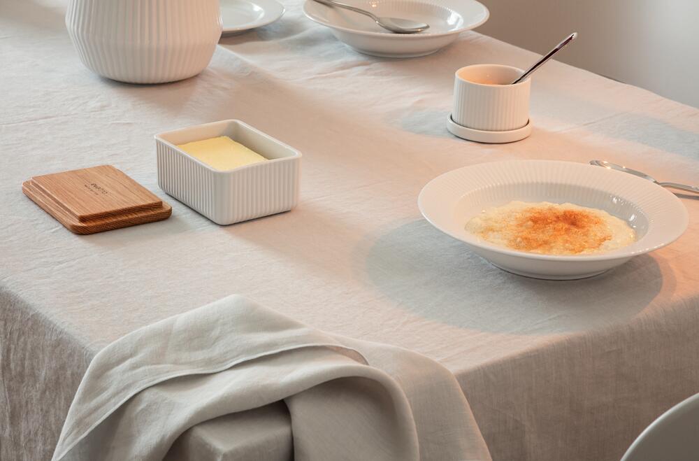 Nova smørboks m/egetræslåg