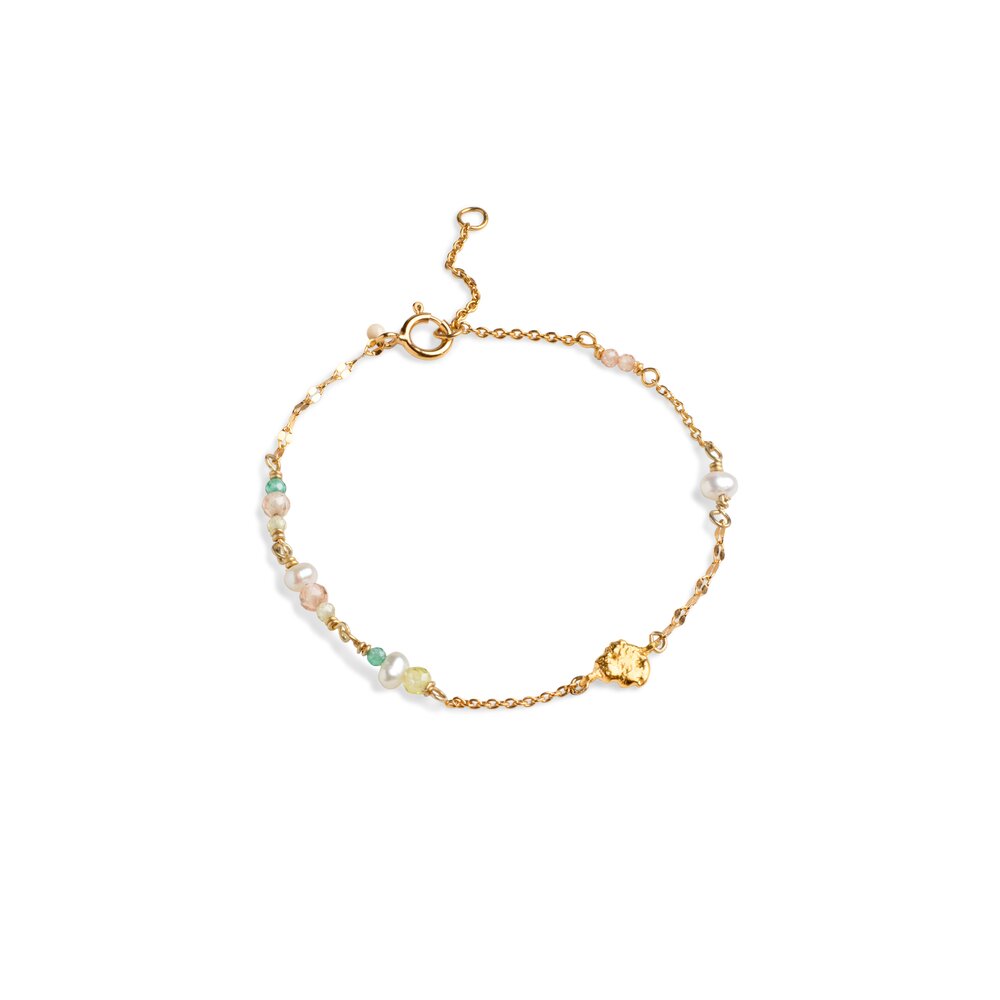 Lucie armbånd - forgyldt