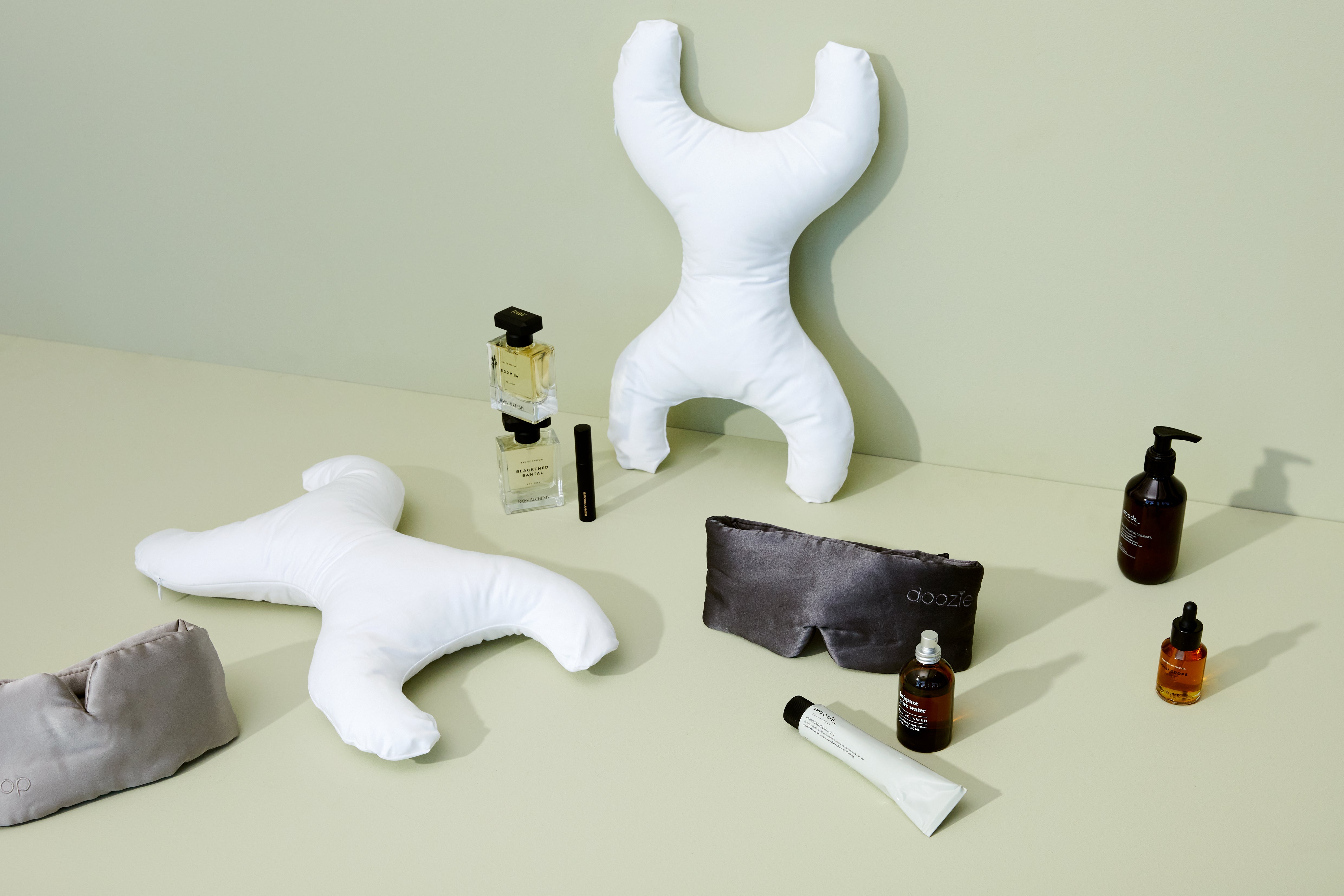 Luxury sovemaske - Pearl Grey