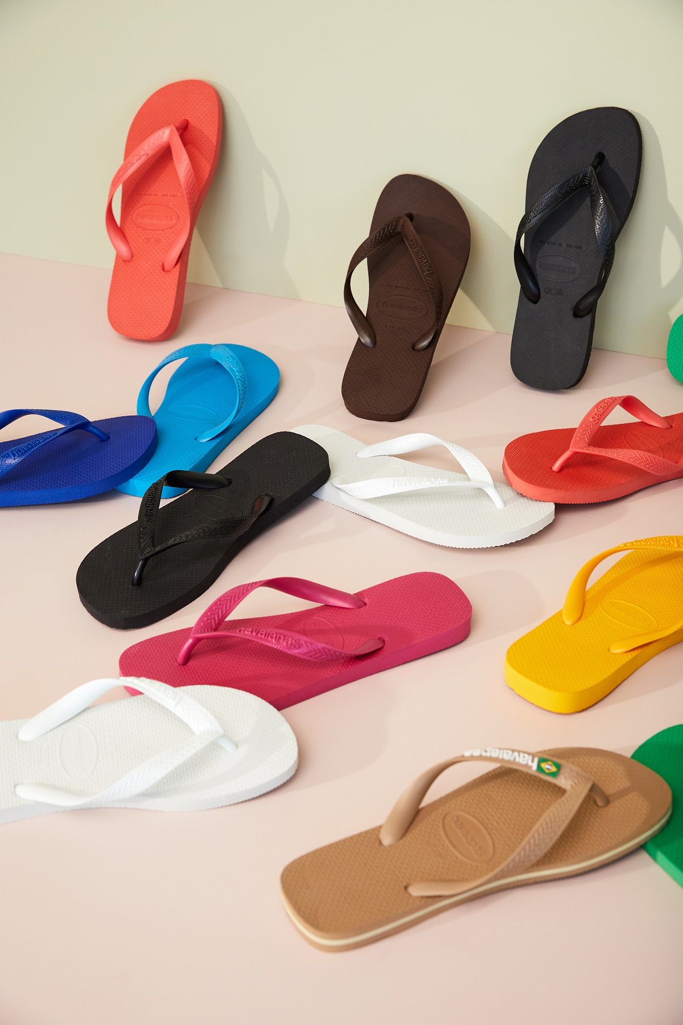 Brasil Logo klipklapper - Beige