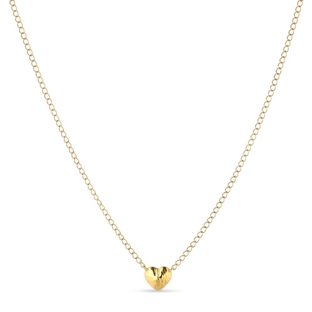 Bruised Heart halskæde - forgyldt